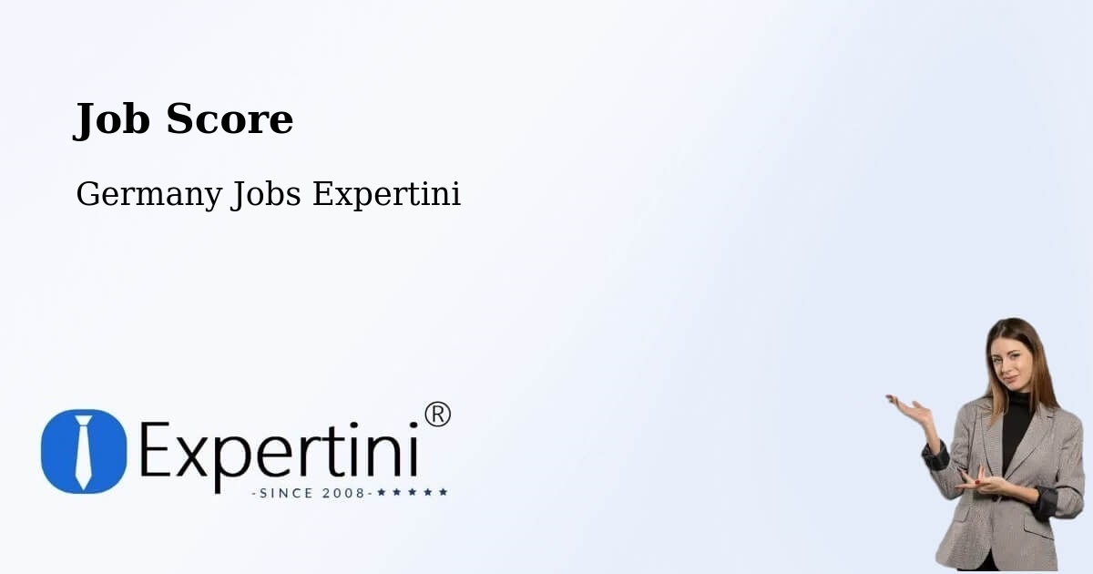 Job Score & Job Description Score Tool – Schkopau - Germany Jobs Expertini